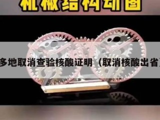 多地取消查验核酸证明（取消核酸出省）
